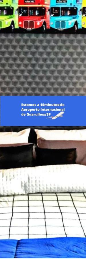 Pousada Casa Dos Gattos - Prox Ao Aeroporto Guarulhos Kültér fotó